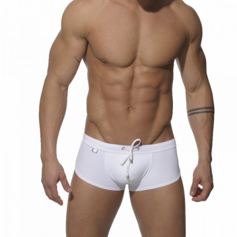 ES - 1402 BOXER DE  BAIN SALINAS BLANC