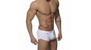 ES - 1402 BOXER DE  BAIN SALINAS BLANC