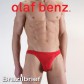 OLAF BENZ - SLIP RED1201 BRAZILBRIEF ROUGE