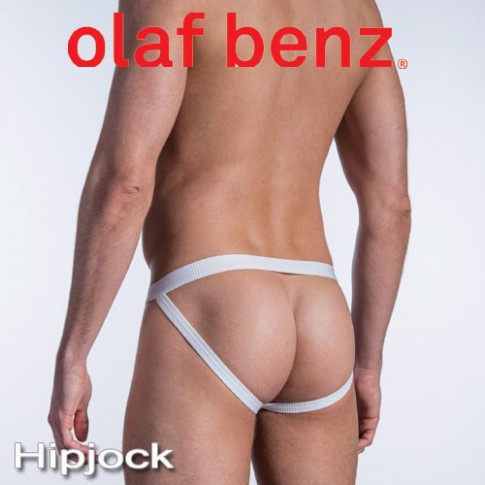 OLAF BENZ - JOCK STRAP RED1201 HIPJCK BLANC