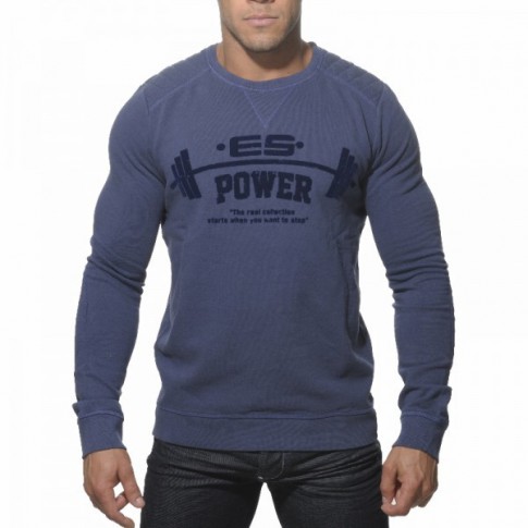 ES - SP040 SWEAT COTON NAVY