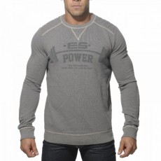 ES - SP040 SWEAT COTON GRIS