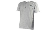 DIESEL - TEE SHIRT D INTERIEUR  COL TUNISIEN GRIS CHINE