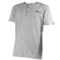 DIESEL - TEE SHIRT D INTERIEUR  COL TUNISIEN GRIS CHINE