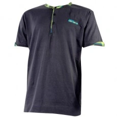 DIESEL - TEE SHIRT D INTERIEUR  COL TUNISIEN GRIS ANTHRACITE
