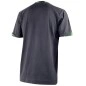 DIESEL - TEE SHIRT D INTERIEUR  COL TUNISIEN GRIS ANTHRACITE