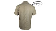 OXBOW CHEMISE MANCHE COURTE EN LIN / COTON RURUTI DUNE