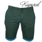 KAPORAL - BERMUDA JAGERE EN COTON KAKI