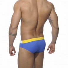 ADDICTED - ADS15 MAILLOT DE BAIN SUNGA SPORT BLEU ROYAL