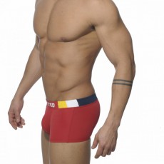 ADDICTED - ADS16 BOXER DE BAIN SUNGA SPORT ROUGE