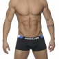 ADDICTED - ADS16 BOXER DE BAIN SUNGA SPORT NOIR
