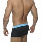 ADDICTED - ADS16 BOXER DE BAIN SUNGA SPORT NOIR