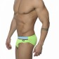 ADDICTED - ADS17 MAILLOT DE BAIN LOW CUT ATHELIC VERT ANIS