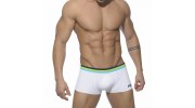 ADDICTED - ADS18 BOXER DE BAIN LOW CUT ATHELIC BLANC