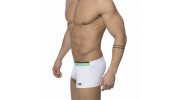 ADDICTED - ADS18 BOXER DE BAIN LOW CUT ATHELIC BLANC