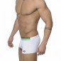 ADDICTED - ADS18 BOXER DE BAIN LOW CUT ATHELIC BLANC
