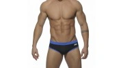 ADDICTED - ADS19 MAILLOT DE BAIN SUNGA SIDE CONTRAST NOIR