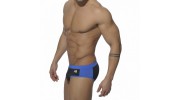 ADDICTED - ADS19 SLIP DE BAIN SUNGA SIDE CONTRAST NOIR