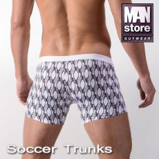 MANSTORE - BOXER M325 SOCCER TRUNKS BLANC