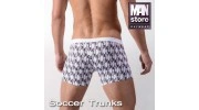 MANSTORE - BOXER M325 SOCCER TRUNKS BLANC