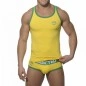 ADDICTED - AD175 DEBARDEUR SPORTLACROSSE JAUNE
