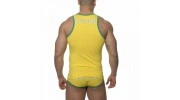 ADDICTED - AD175 DEBARDEUR SPORTLACROSSE JAUNE