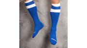 BARCODE - CHAUSSETTES FOOTBALL HAUTE BLEU