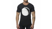 ADDICTED - AD208  T-SHIRT NIGHT NOIR