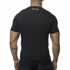 ADDICTED - AD208  T-SHIRT NIGHT NOIR