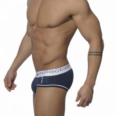 ES - UN078 SLIP ATHLETIC DOUBLE PIPING NAVY