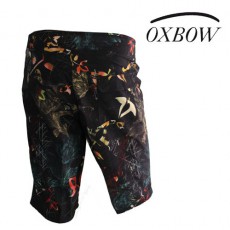 OXBOW - SHORT DE BAIN BODYSHORT FLOWER NOIR