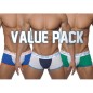 ES - UN083  PACK DE 3 BOXERS PRACING EN MODAL