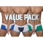ES - UN083  PACK DE 3 BOXERS PRACING EN MODAL