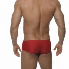 ADDICTED - ADS07 MAILLOT DE BAIN STRIPE SUNGA ROUGE