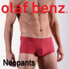 OLAF BENZ - BOXER RED1382 NEOPANTS ROUGE