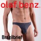 OLAF BENZ - SLIP RED1382 BRAZILBRIEF NOIR