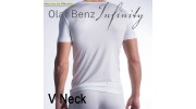 OLAF BENZ - TSHIRT PEARL1301 V-NECK BLANC