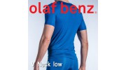 OLAF BENZ - V NECK LOW RED1418 T-SHIRT HOMME BLEU ELECTRIC