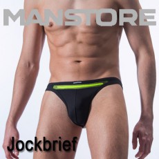 MANSTORE - JOCK BRIEF M410 JOCK STRAPE NOIR