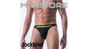 MANSTORE - JOCK BRIEF M410 JOCK STRAPE NOIR