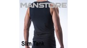MANSTORE - SLIM TANK M410 DEBARDEUR HOMME NOIR