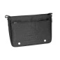 GRANDE BESACE GIBECIERE JACQUARD PRADO GRIS - CHABRAND