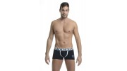 L'HOMME INVISIBLE - CONTRAST T BOXER NOIR