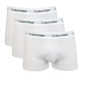 PACK DE 3 BOXERS SHORTY COTON BLANC - CALVIN KLEIN