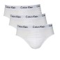 PACK DE 3 SLIP BLANC COTON U2661G-100 - CALVIN KLEIN