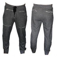 GUESS - PANTALON CUFF PANTS GRIS CHINE