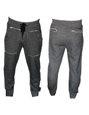 GUESS - PANTALON CUFF PANTS GRIS CHINE