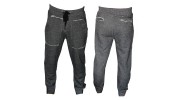 GUESS - PANTALON CUFF PANTS GRIS CHINE