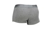DIESEL - BOXER COTON GRIS CEINTURE AVEC STRASSES METALLIQUES