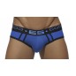 SLIP UN102 BLEU ROYAL ELASTIC CONTRAST MESH ES COLLECTION